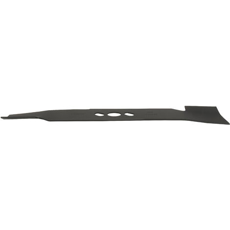 Lame adaptable pour tondeuse SCHEPPACH MP99-42 MS139-42 – Longueur 420mm – Alésage oblong 24,5 x 18,5mm – Remplace 7911200602