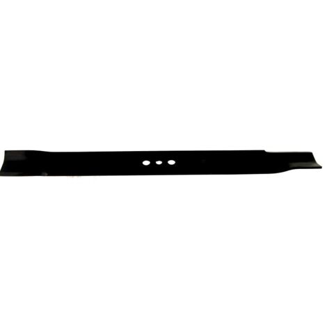 Lame adaptable pour tondeuses HOMELITE - JACOBSEN - L: 533mm, alésage central: 10,5mm, entraxe: 41,5mm. Remplace origine: 992766