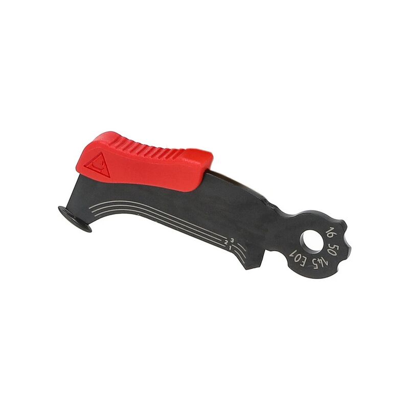 Lame avec patin pour couteau à dénuder