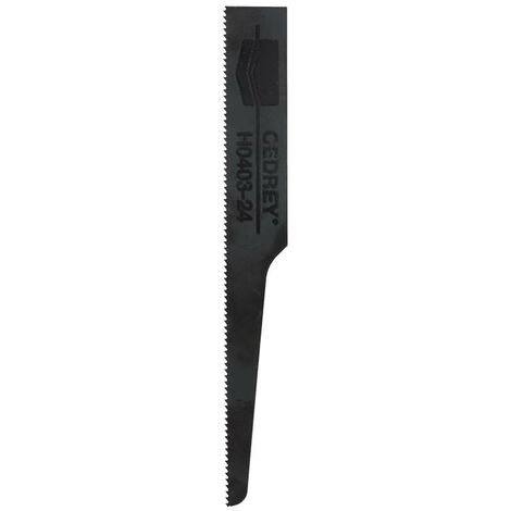 LAME BI-METAL ACIER / TOLE 24 DENTS UT5920/22/8920/21/22 CEDREY
