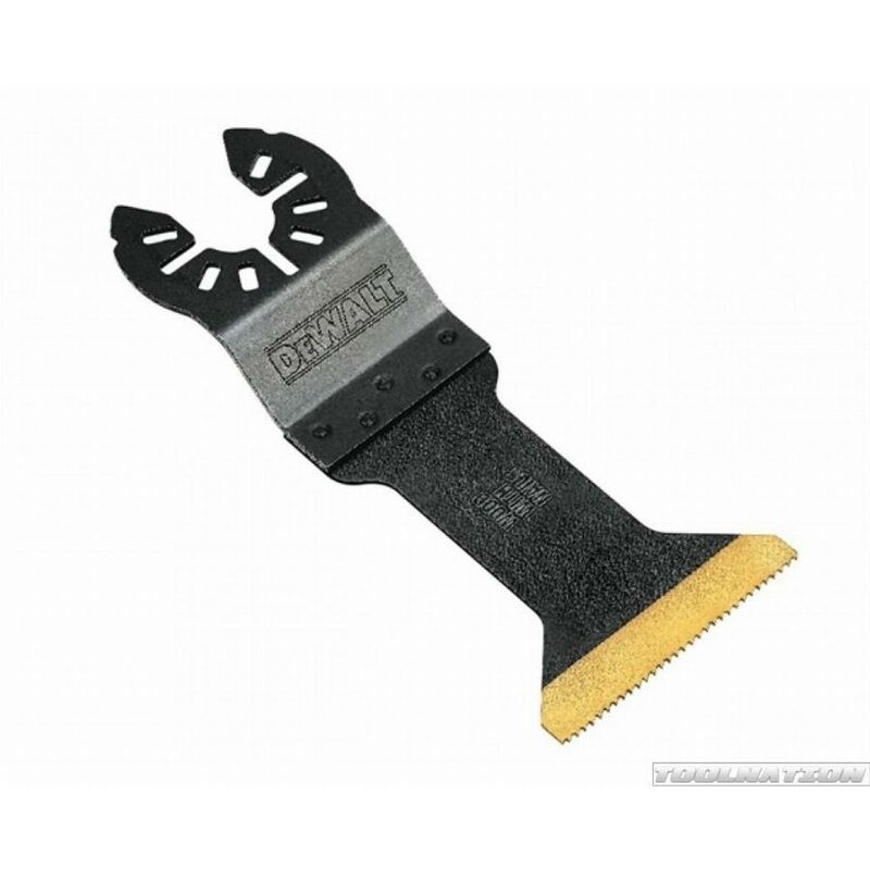 Lame DEWALT 44 x 55 mm pour outil multifonction Cutter DT20702 Coupe le bois le bois clouté le plastique et les plaques de plâtre - vue 2