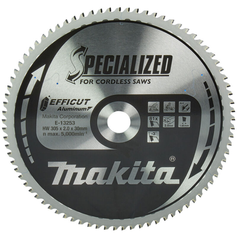 Scie circulaire Makita E 13253 305x30 mm Z81 3°