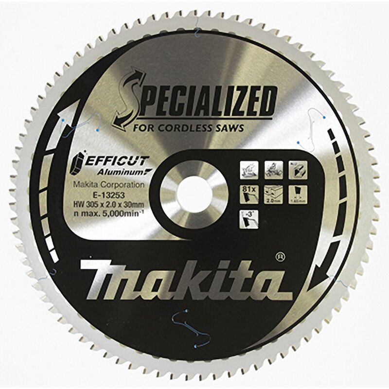 Makita EFFICUT lame de scie 305 x 30 x 81Z - E-13253