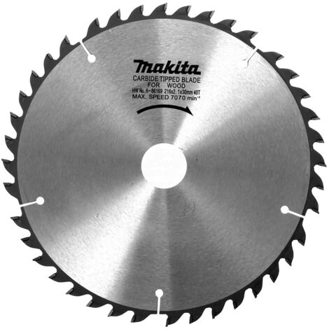 LAME CARBURE 216X30X40T BLS820 MAKITA A-86169