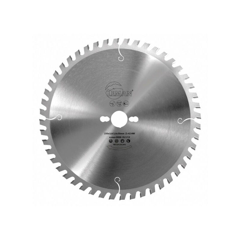 Leman - Lame Carbure de Chantier 400x30x64z Alternee