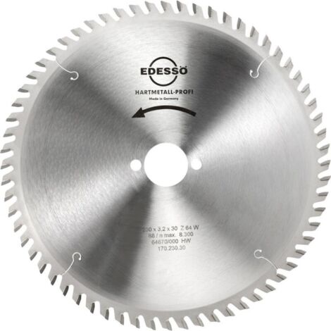Lame carbure Profi 230x3,2x30mm Dent 64 W