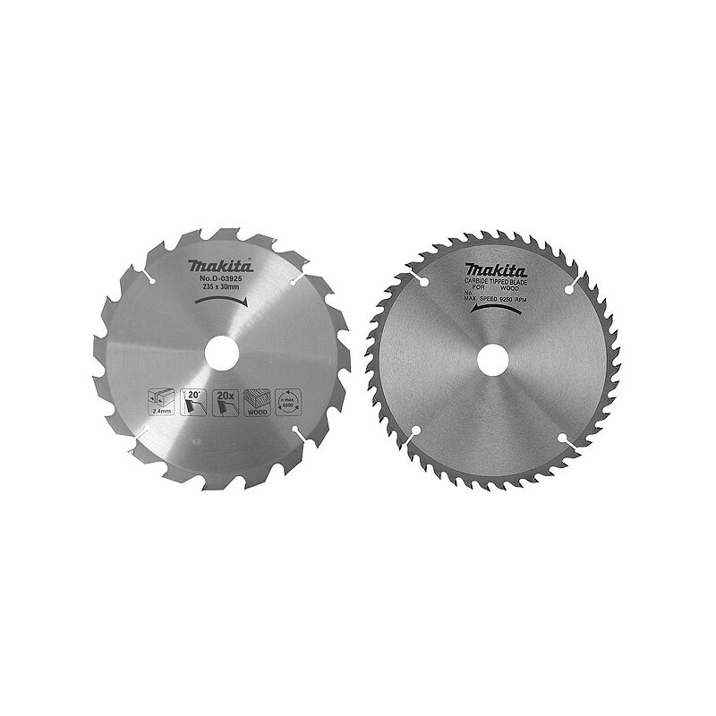 Lame circolari Duo 230 mm Makita D-20068