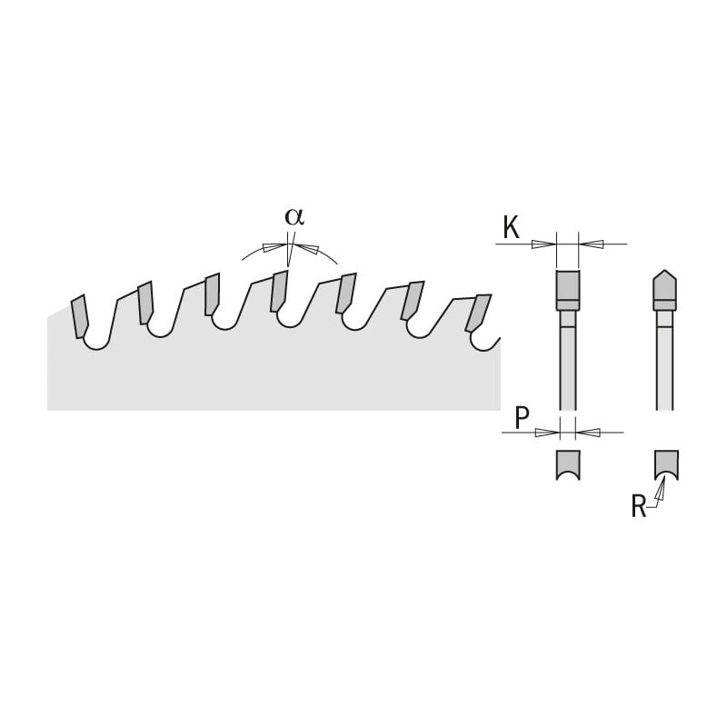 CMT - 287.042.09M lame circulaire 220X3.2X30 Z=42 hdf