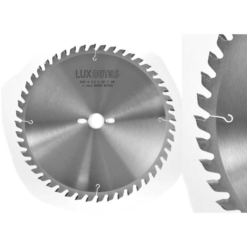 Luxoutils - Lame circulaire carbure 300mm z = 48 intermédiaire