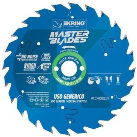 LAME CIRCULAIRE POUR BOIS MASTER BLADES KRINO