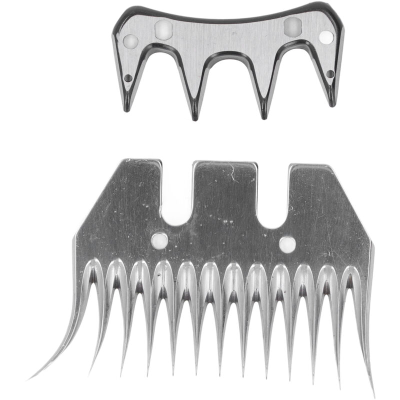 Eosnow - Lame de cisaille à mouton, Kit d'accessoires de tondeuse à laine incurvée à 13 dents