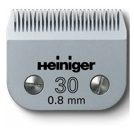 Lame de cisaille saphir Heiniger  0,8 mm pour chiens et chats