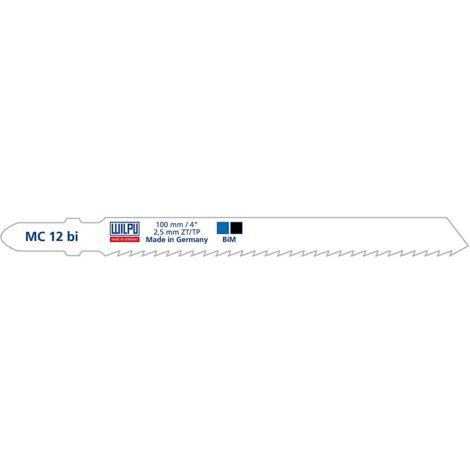 Lame de coupe de 75 mm de diamètre, 2,5 mm d'épaisseur, en Al-Cu, lot de 5 pièces, Mc12Bi Wilpu