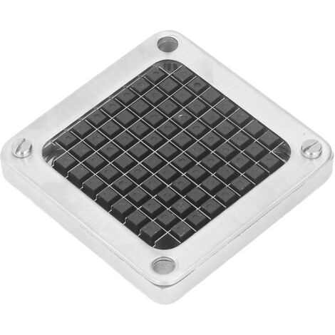 Lame de coupe-frites commerciale en acier inoxydable, Machine manuelle de découpe de pommes de terre pour concombre, aubergine, carotte 9mm/0,35 pouces