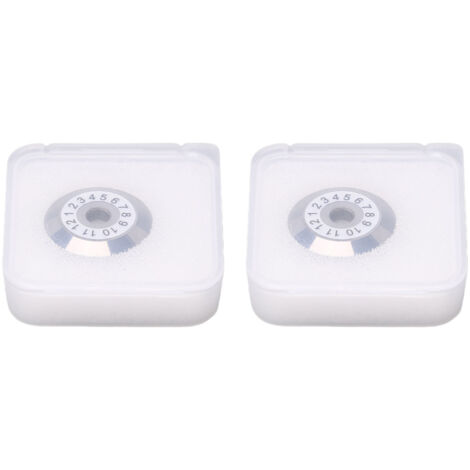 Lame de couperet de fibres en carbure de tungstène, 20mm, roue de coupe à 12 côtés pour SKL‑ 8A FC‑ 65 SKL‑ 60S, 2 pièces