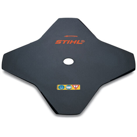 Lame de débroussailleuse 230 mm 4 dents – 40017133801 – Métal pour coupe précise des herbes et buissons fins – Compatible avec modèles STIHL