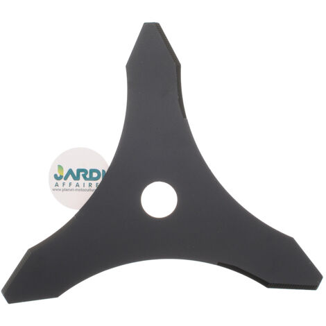 Lame de débroussailleuse 3 dents qualité professionnelle 255mm x 25,4mm