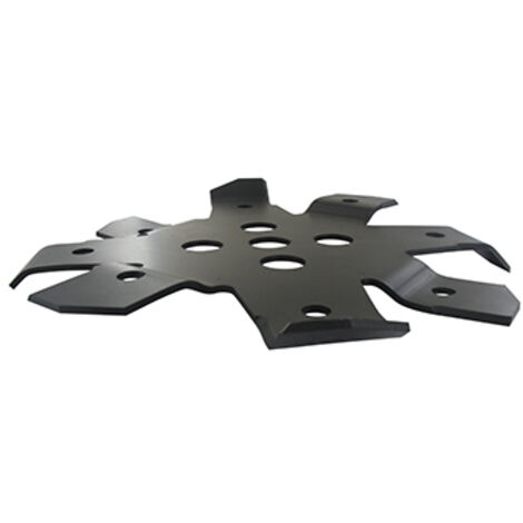 Lame de débroussailleuse 8 dents spéciale mulching – Coupe 250mm – Alésage 20mm – Épaisseur 3mm pour coupe efficace et précise