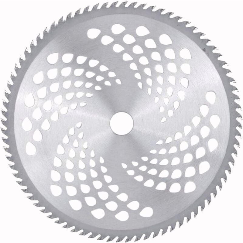 Lame de débroussailleuse en alliage de carbure de 25,4 cm pour désherbeur, 3 lames de désherbage Lame de coupe-herbe Lame de scie circulaire Lame de