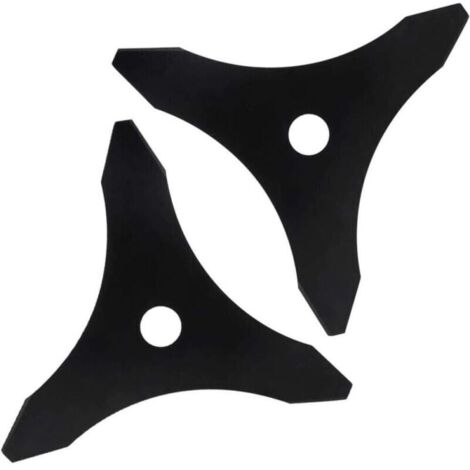 Lame de débroussailleuse universelle 3 dents pour Fresh Green sous croissance et tonte pour Stihl, Husqvarna, Mitox, Echo, Kawasaki et autres machines
