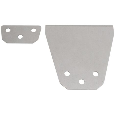 Lame de grattoir 5 pouces pour carrelage et décapage mural, remplacement ultra-mince, outil de découpe professionnel.
