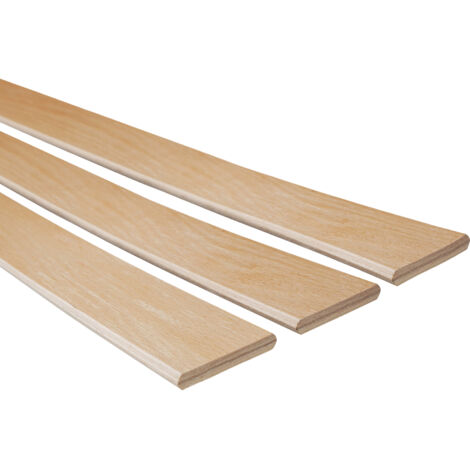 Lame de hêtre à ressort 695 mm pour cadre de lit 5 pcs.