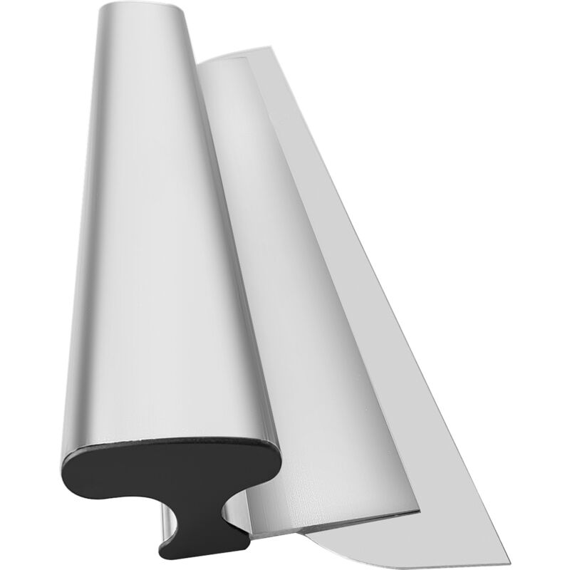 Mophorn - Lame de lissage pour cloisons sèches couteau de lissage de 24 pouces, outil de finition en acier inoxydable avec embouts à fort impact pour