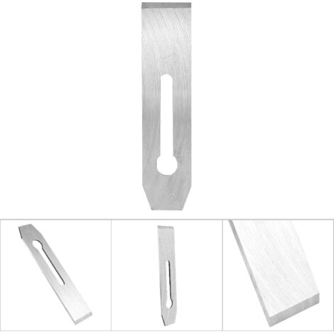 Lame de rabot HSS pour rabot manuel, idéale pour le travail du bois et la menuiserie (44mm)