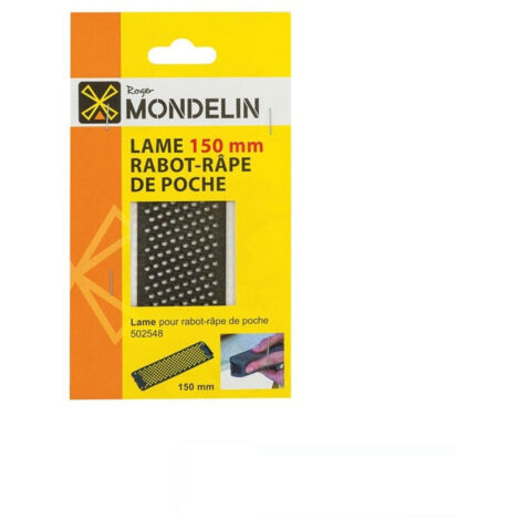 Lame de rabot-râpe petit modèle Mondelin