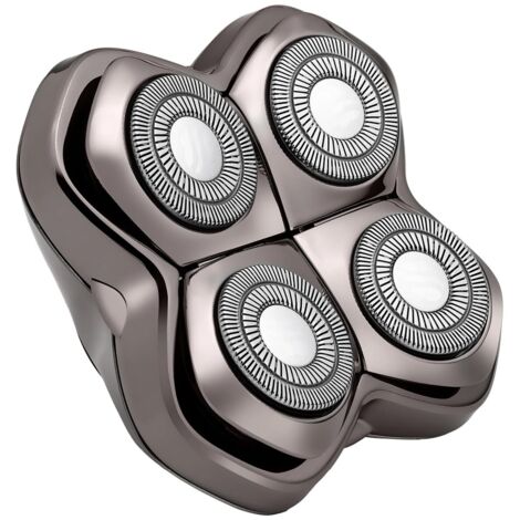 Lame de rechange Carver PRO à 4 têtes – Lame de rasoir pour rasage humide et à sec – Conception à têtes rotatives – Acier inoxydable japonais – Compatible avec les rasoirs Pitbull et Butterfly Kiss