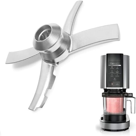 Lame de rechange en acier inoxydable compatible avec les machines à crème glacée Ninja Creami NC300, pièces de mélange pour accessoires de crème glacée Ninja NC299AMZ, NC301, CN305A, CN301CO