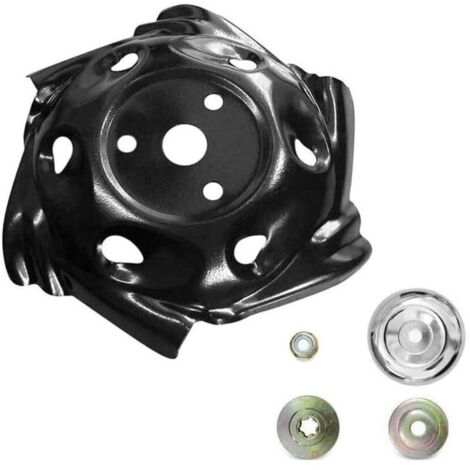 Lame de rechange pour tondeuse à gazon, tête de coupe de 23,5 cm, lame métallique pour gazon - AquaForge