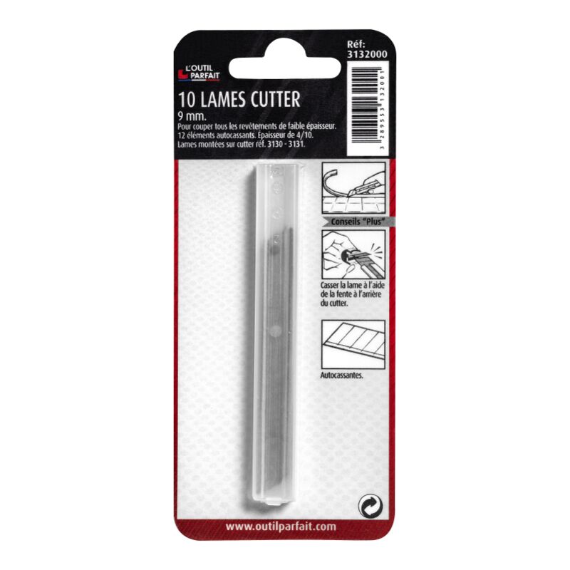 L'outil Parfait - Lames pour Cutter 9mm x100