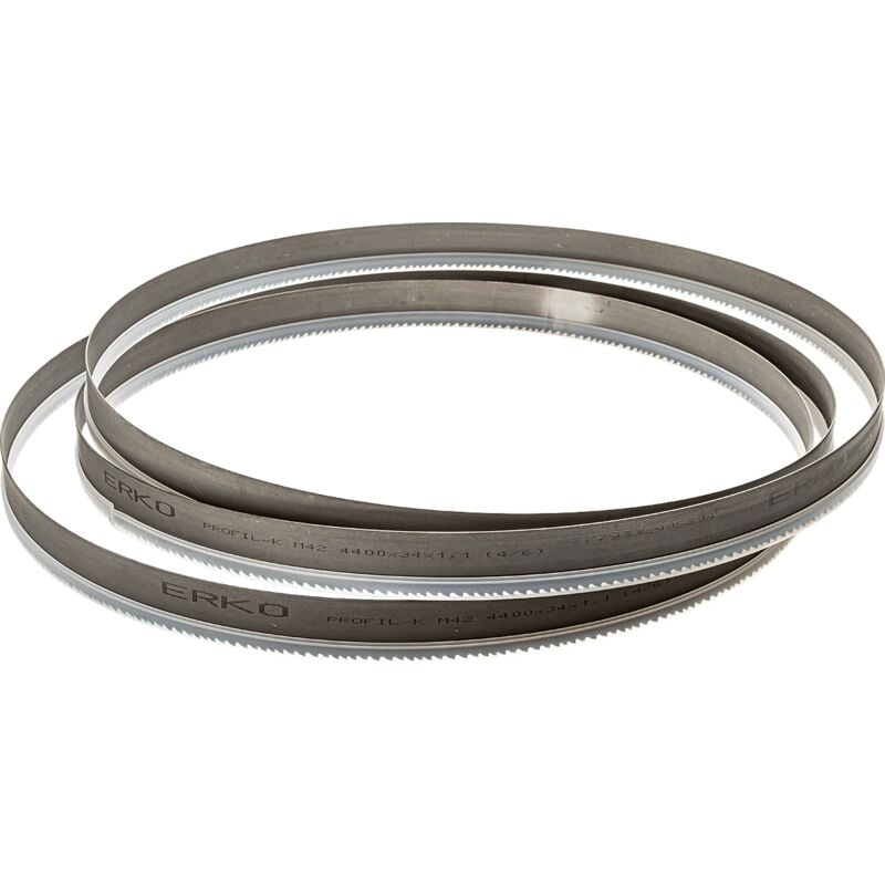 Erko - Lame de scie à ruban std-k - h 19 x Ep0.9 - Longueur 2360 mm - Denture 4/6 - 4951004-2360