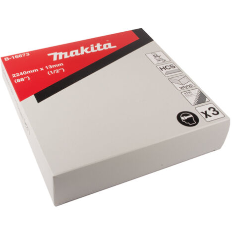 Lame de scie à ruban Makita 2240x13x0 5 mm 4 TPI 3 unités
