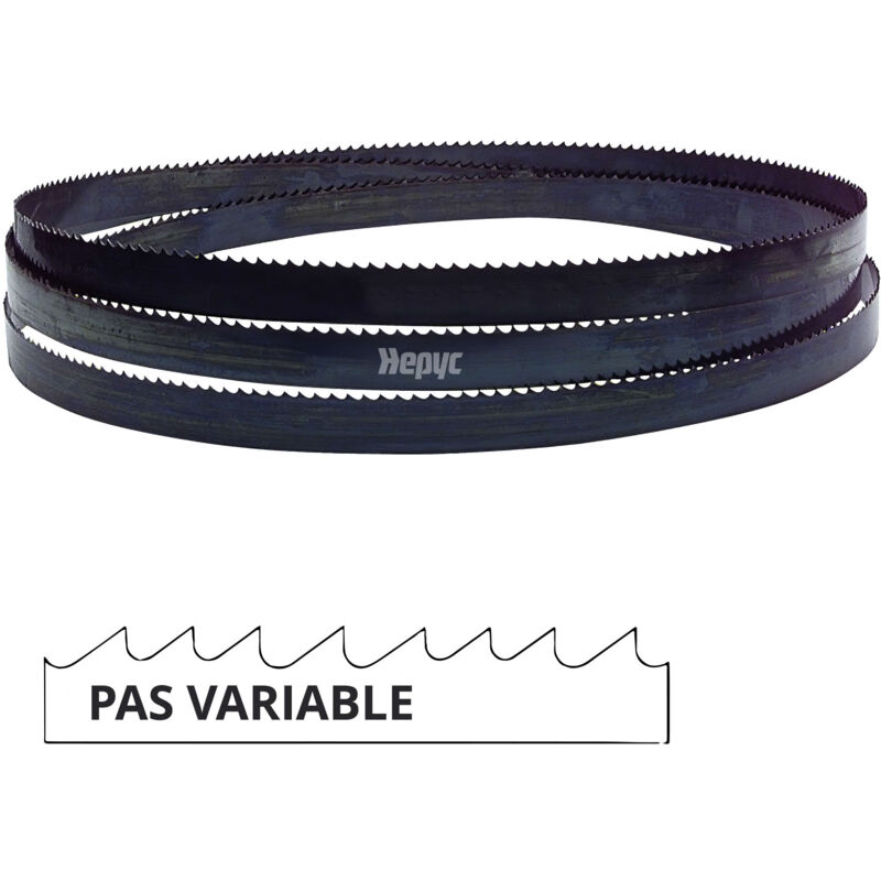 Hepyc - Lame de scie à ruban métal pae 1440 x 13 x 0,9 mm x 10/14 tpi pas variable - Bi-métal M42 - 73060901440