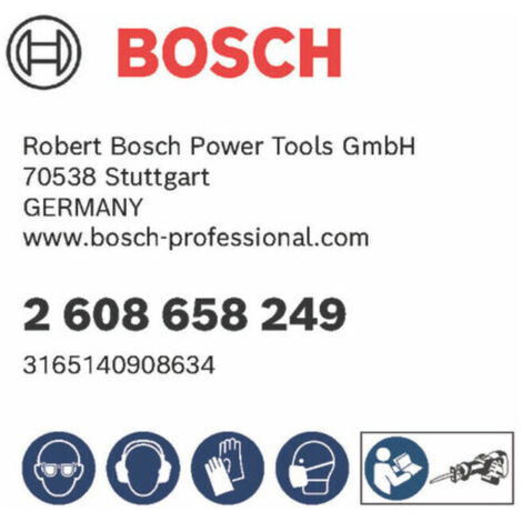 Lame de scie alternative Bosch S 1122 CHM Endurance pour palettes HardNail 100 pièces
