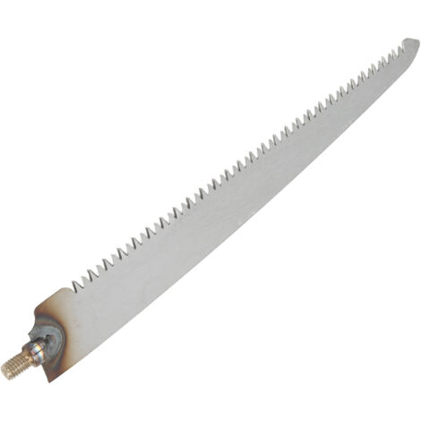 Lame de scie alternative en acier inoxydable, portable pour coupe dense, filetée pour perches et branches de 8mm.