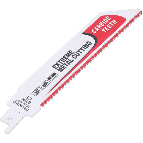 Lame de scie alternative en acier tungstène pour scie sabre et puzzle, outil de coupe durable.