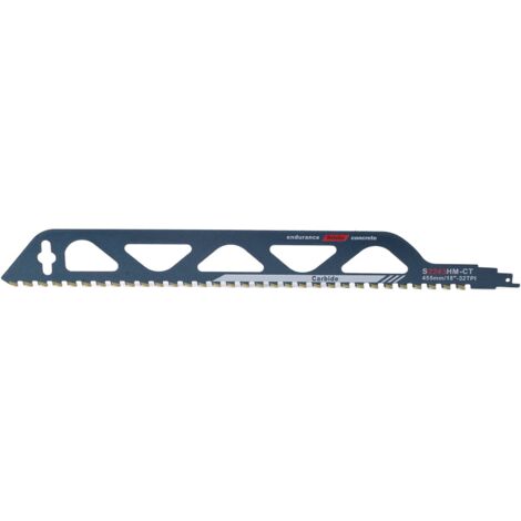Lame de scie alternative en carbure pour couper brique, ciment, plastique et bois