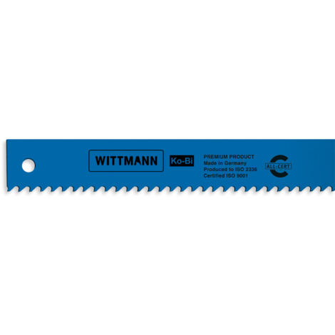 Lame de scie bimétallique Ko-Bi HSS 500x50x2,5 mm 6 dents/pouce KOMETWITTMANN