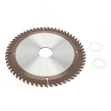 Lame de scie circulaire 150 mm HSS pour coupe précise bois, métal, plastique - 60 dents - Usage intensif