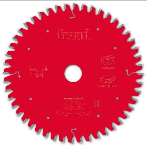 Lame de scie circulaire 160mm F03FS10075 – Pour mélaminés et MDF – Carbure TiCo – Revêtement anti-adhésif – 48 dents – Freud - FR06L003HC