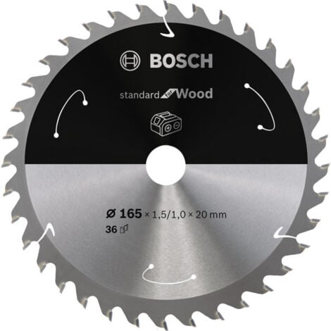 Lame de scie circulaire 165x1.5/1x20 Z 36 Bosch