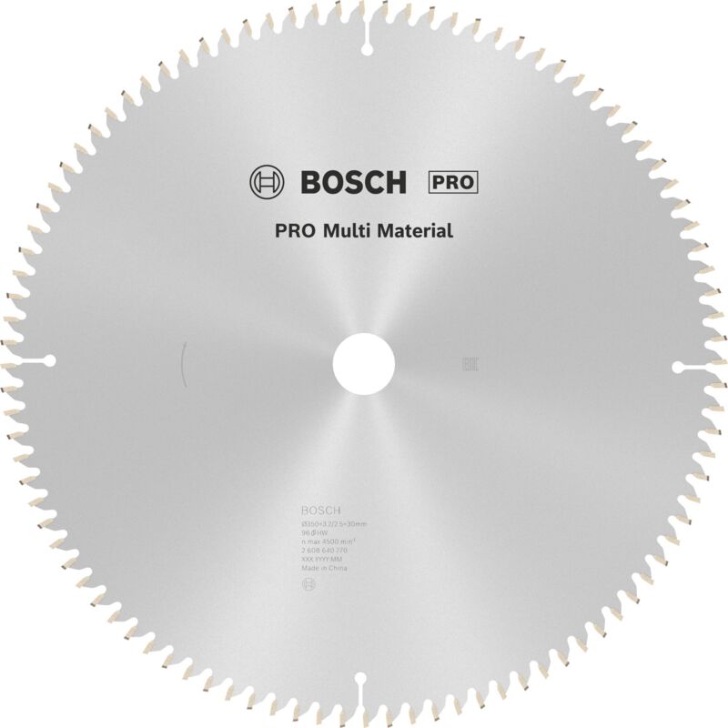 Lame de scie circulaire Material 350 x 30 x 3 2 mm 96 1pc - vue 3