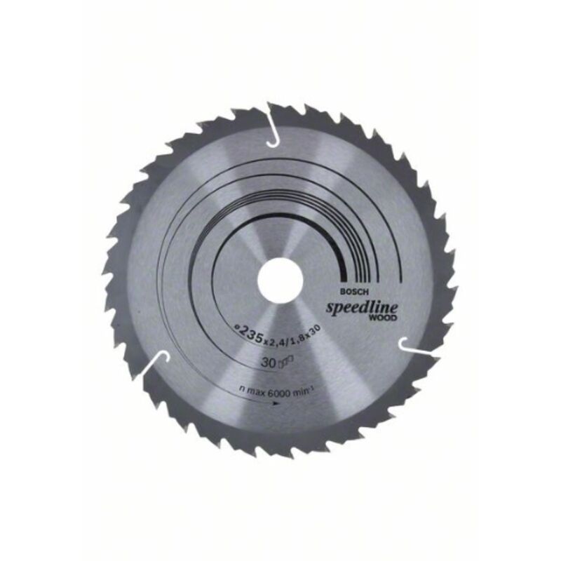 Bosch - Lame de scie circulaire Speedline Wood 235 x 30/25 x 26 mm 30 2608640807