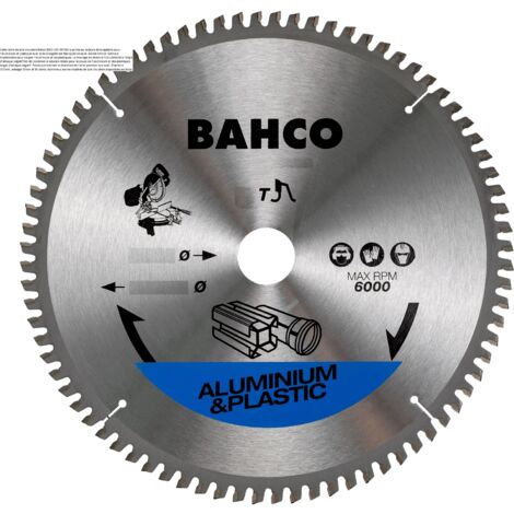 Lame de scie circulaire 260x30/25mm pour l'aluminium et plastique avec scies à onglets