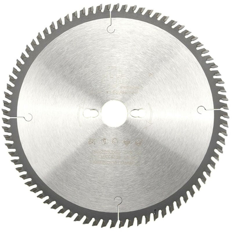 Diamwood - Lame de Scie Circulaire Bois pour Scies sur Table, Combinée ou Toupie Scie - Finition Bois - Carbure - 80 Dents Alternées Positives