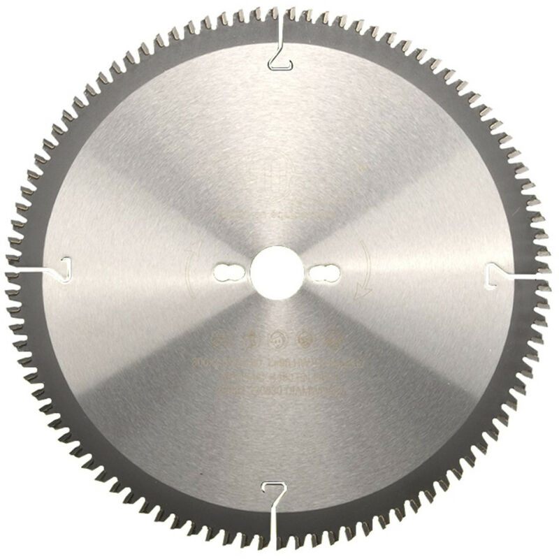 Diamwood - Lame de Scie Circulaire Bois Alu hm Finition pour Scie sur table - Découpe Parfaite - Diamètre 300 mm - 96 Dents Trapézoïdales Plates