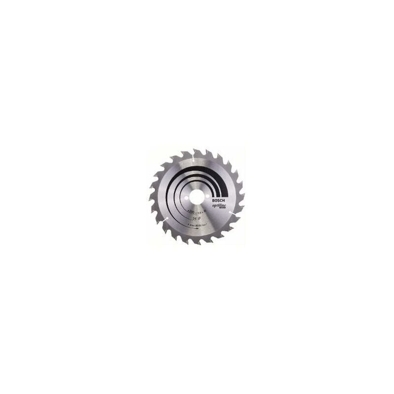 Lame de scie circulaire BOSCH Optiline Wood Ø 30mm - 190 x 30 x 2,6 mm, 24 - 2 608 640 615